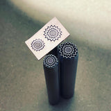 Sunflower Uncornered! Two available sizes. Engraved Metal Hand Stamp.