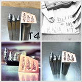 Tamarack Tree. New Designs Added! Metal Stamp Handmade