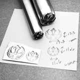 Riina Rebel Loon! Made in Minnesota. Two available sizes. Engraved Metal Hand Stamp