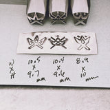 XCrowns. Three available designs - Engraved Metal Hand Stamp.