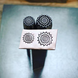 Sunflower Uncornered! Two available sizes. Engraved Metal Hand Stamp.