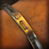 Resist - Engraved Metal Hand Stamp.