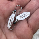 Resist - Engraved Metal Hand Stamp.