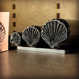 Sea Shell. Three available sizes! Metal Hand Stamp.