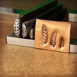 Wheat! Engraved Metal Hand Stamp.