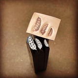 Wheat! Engraved Metal Hand Stamp.