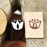 Flower Bold - Two sizes! LP001 Tulip like. Metal Stamp Handmade