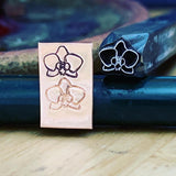 Orchid v1. LP-005 Metal Hand Stamp.