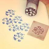 SPlish SPlosh. Engraved Metal Hand Stamp.