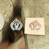 Rejoice! New raised design. Engraved Metal Hand Stamp Handmade.