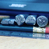 Crown! Two Sizes. Metal Hand Stamp.