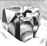 Steer Swirls. Two Sizes. Metal Hand Stamp.