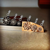 Classic 8 Petal Flower! Outline version. Innie or Outie.