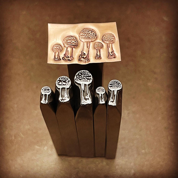 Red Cap Mushrooms. Fly Agaric. Cuties. 😀